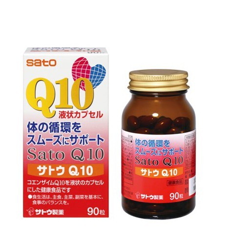 🇯🇵日本境內 佐藤製藥 SATO Q10 還原型輔酶 90粒