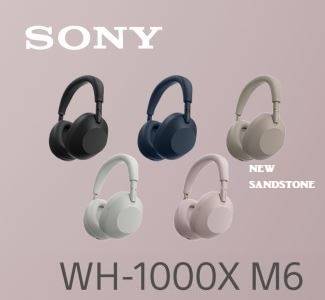 新色上市 🇯🇵日本境內 sony WH-1000XM6 可折疊 藍牙 降噪 耳罩式 耳機 (含保固) 灰、黑、藍、粉、砂岩