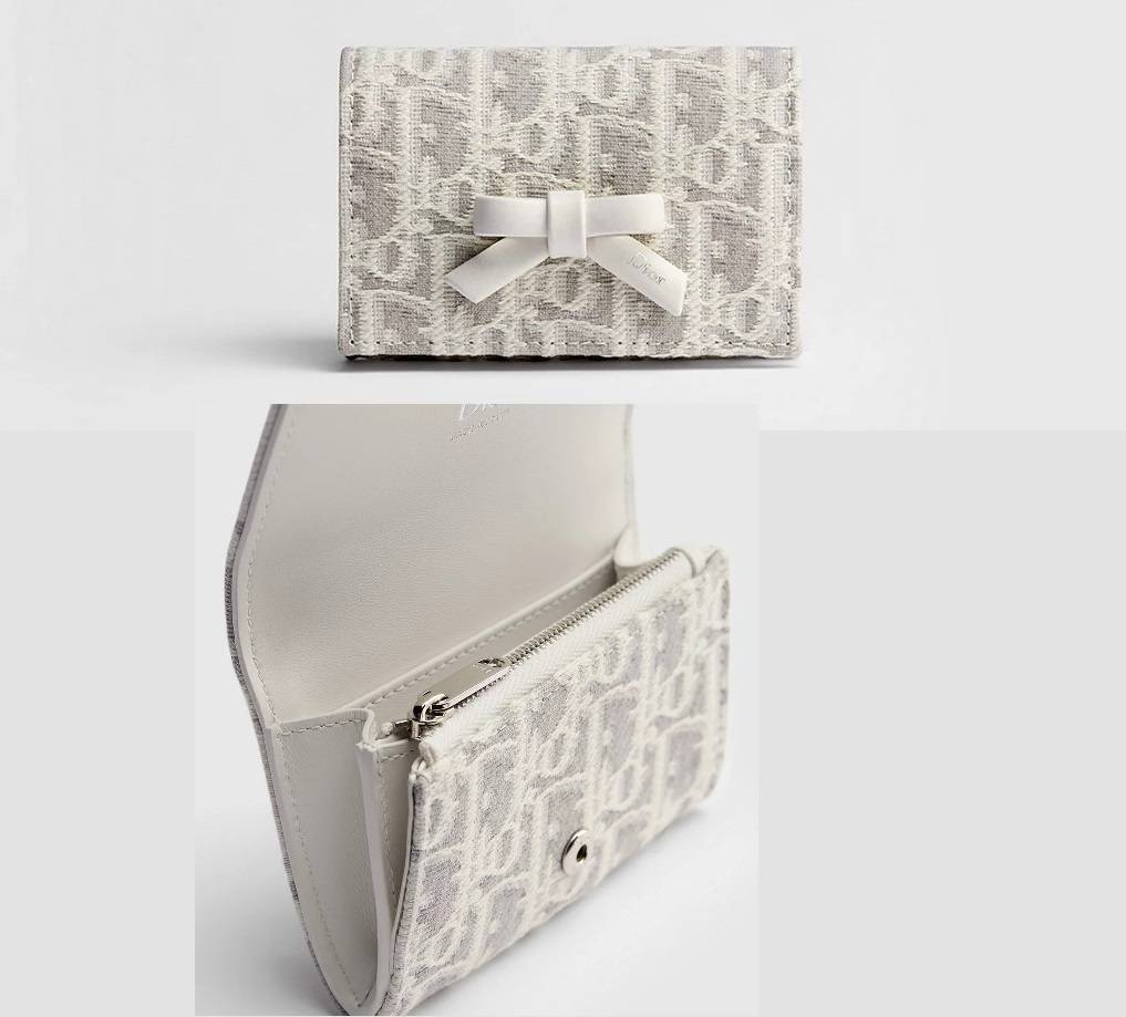 🇯🇵日本 2026春季新色新品 Dior Promenade Glycine 對夾短夾 錢包(附購證)