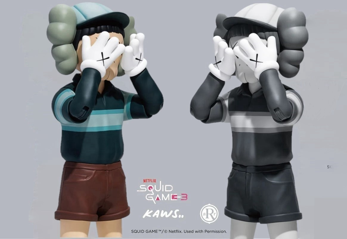 NETFLIX 《魷魚遊戲3》x KAWS 聯名《KAWS 哲秀 Chul-suE》限量人偶公仔 哲秀娃娃