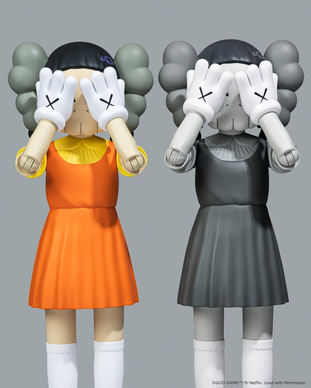 NETFLIX 《魷魚遊戲》x KAWS 聯名《KAWS YOUNG-HEE》限量人偶公仔 英熙娃娃