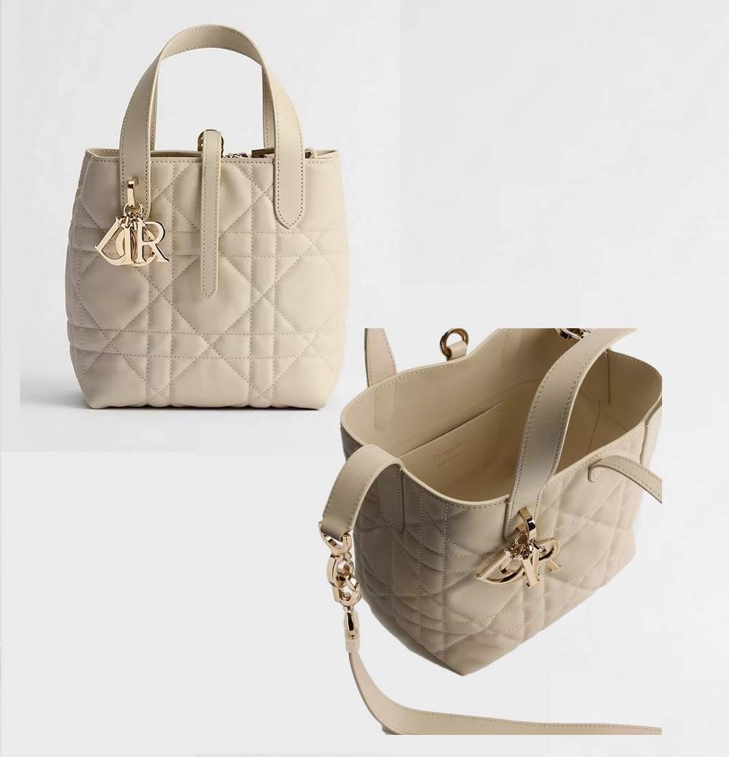 🇯🇵日本 2026 奶杏色 Dior Toujours 托特包 (小號）(附購證)